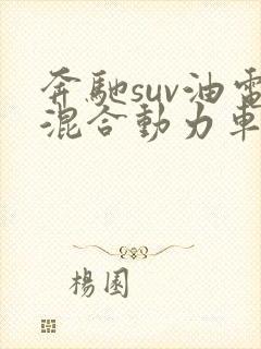 奔驰suv油电混合动力车型推荐