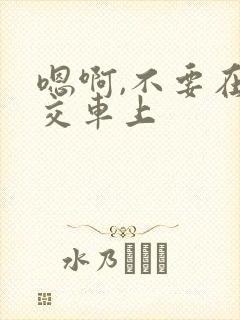嗯啊,不要在公交车上