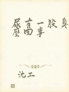 尿有一股臭味怎么回事