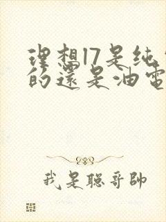 理想l7是纯电的还是油电混合