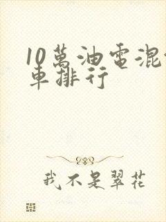 10万油电混汽车排行