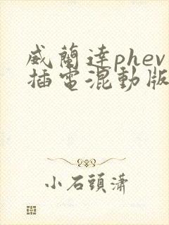 威兰达phev插电混动版