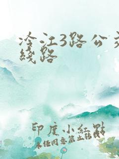 冷江3路公交车线路