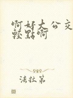 啊好大公交车上轻点啊