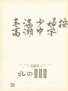 丰满少妇按摩到高潮中字