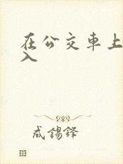 在公交车上被进入