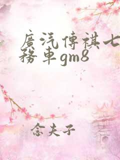 广汽传祺七座商务车gm8