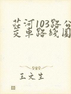 庄河103路公交车路线图