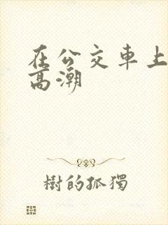 在公交车上被摸高潮
