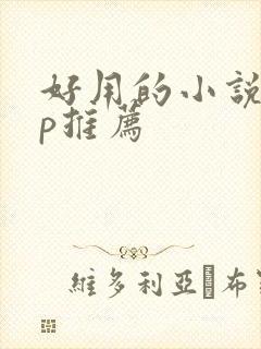 好用的小说app推荐