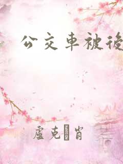 公交车被后入
