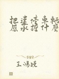 把违停车辆撞了应承担什么责任
