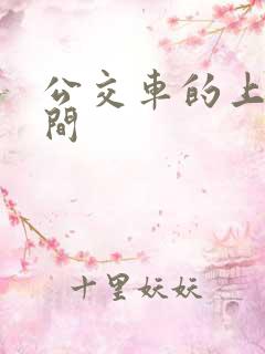 公交车的上班时间