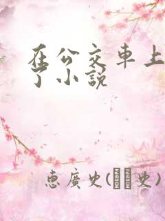 在公交车上高潮了小说
