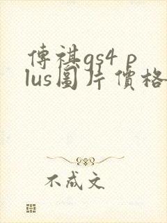 传祺gs4 plus图片价格
