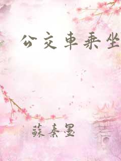 公交车乘坐须知