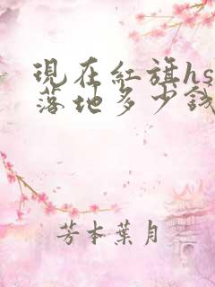 现在红旗hs3落地多少钱