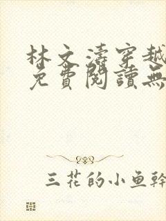 林文涛穿越小说免费阅读无弹窗
