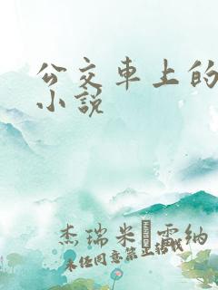 公交车上的情欲小说