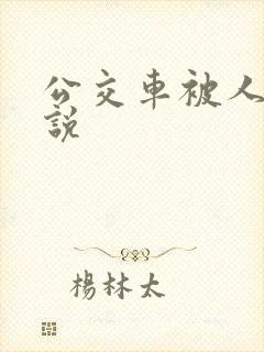 公交车被人操小说