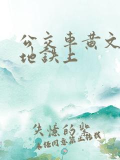 公交车黄文小说地铁上