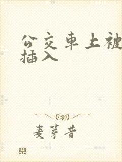 公交车上被别人插入