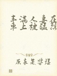 丰满人妻在公交车上被猛烈进入