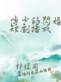 傅少的闪婚甜妻短剧播放