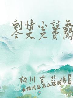 刺情小说无删减全文免费阅读