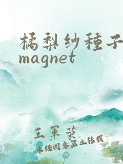 橘梨纱种子磁力magnet