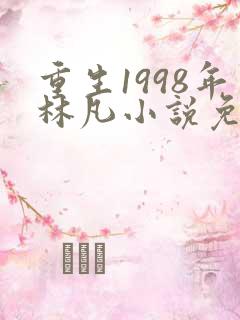 重生1998年林凡小说免费阅读