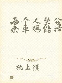 两个人坐公交车乘车码能扫两次吗?