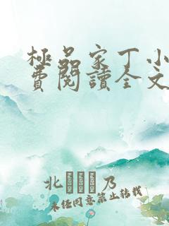极品家丁小说免费阅读全文无删减