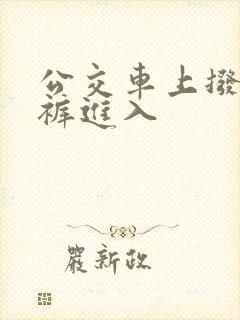公交车上拨开内裤进入