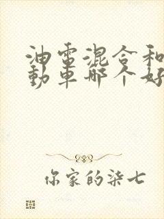油电混合和纯电动车哪个好