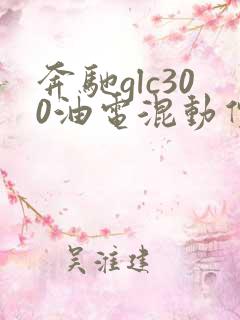 奔驰glc300油电混动价格