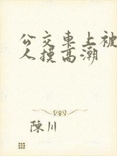 公交车上被陌生人摸高潮