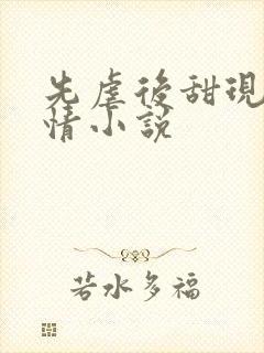 先虐后甜现代言情小说
