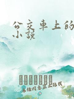 公交车上的动做小说