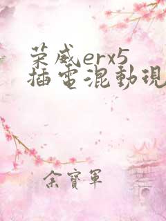 荣威erx5 插电混动现在价格