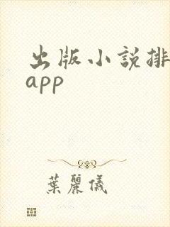 出版小说排行榜app