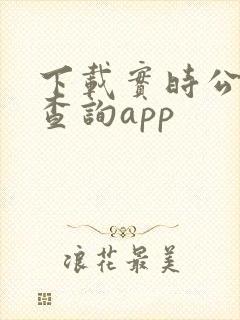 下载实时公交车查询app