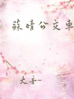 苏晴公交车上班