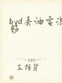 byd秦油电混动