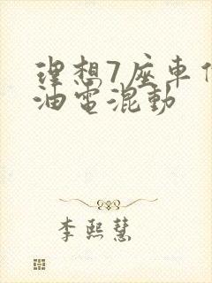 理想7座车价格油电混动