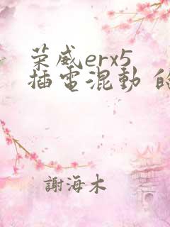 荣威erx5 插电混动 的报价