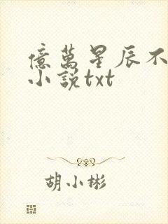 亿万星辰不及你小说txt
