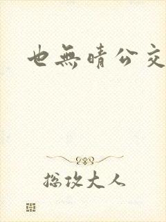也无晴公交车h