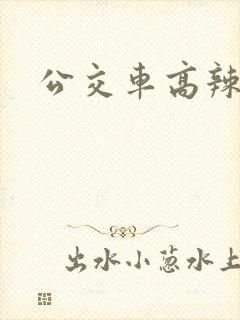 公交车高辣文