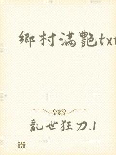 乡村满艳txt
